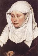 Robert Campin A Woman Germany oil painting artist